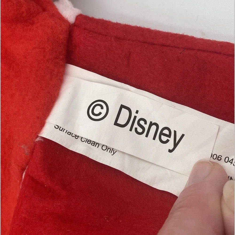 Vtg. Mickey Mouse Advent Calendar Disney Gemmy Ind. Talking Christmas Countdown